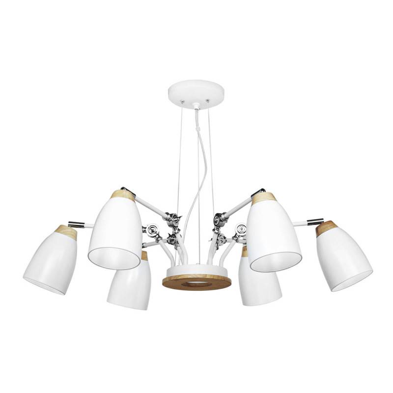 Подвесная люстра LOFT IT LOFT4402/6WH