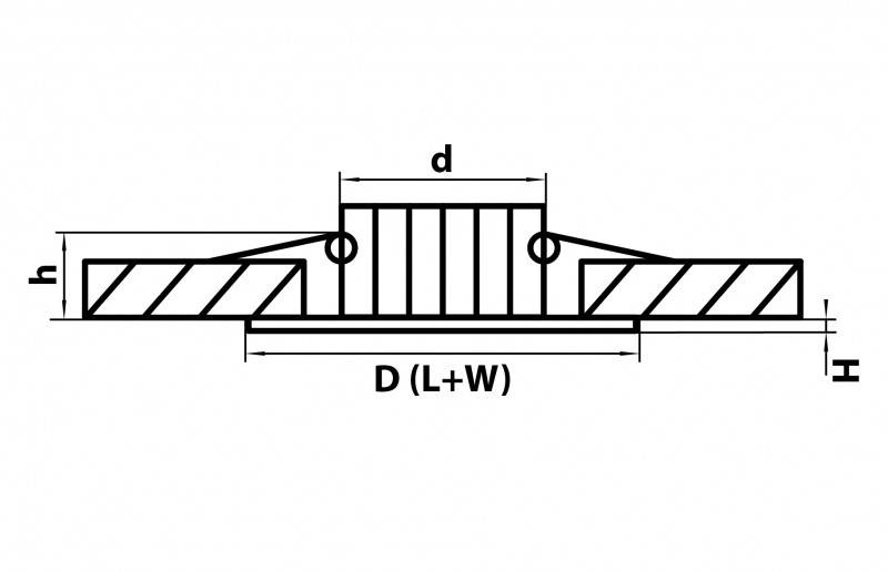 Встраиваемый светильник Lightstar 212437