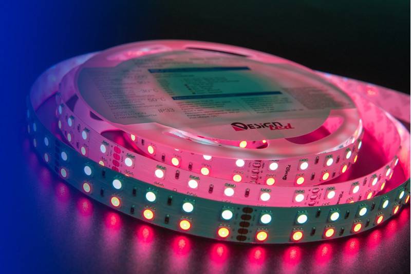 Лента DesignLed DSG5120-24-RGB+W-33