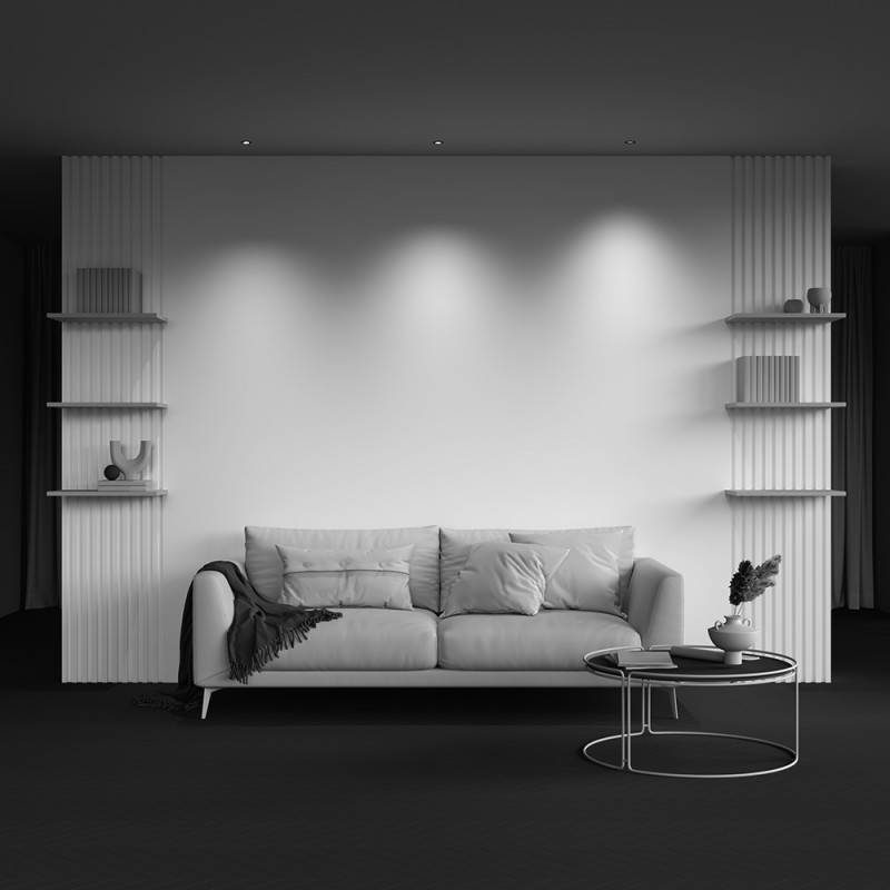 Встраиваемый светильник Maytoni DL128-10W4K-TRS-B