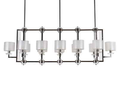 Подвесная люстра Newport 4408+4/S black glossy