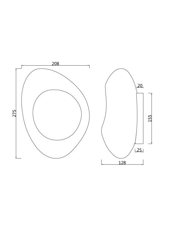Бра Maytoni MOD306WL-01G