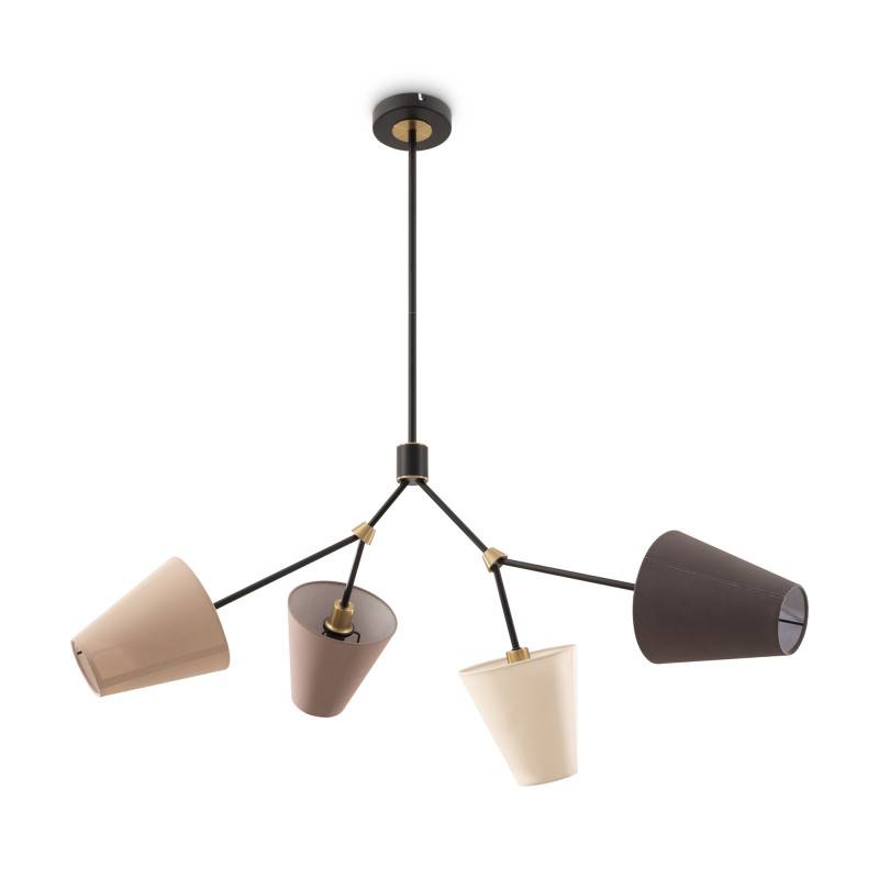 Люстра на штанге Freya FR5370CL-04B