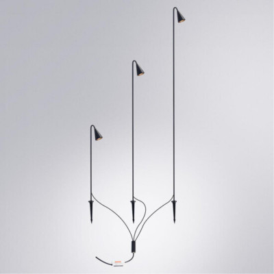 Грунтовый светильник ARTE Lamp A1084PA-3BK