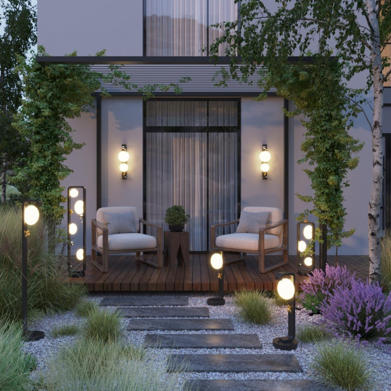 Садово-парковый светильник Odeon Light 5434/3FB