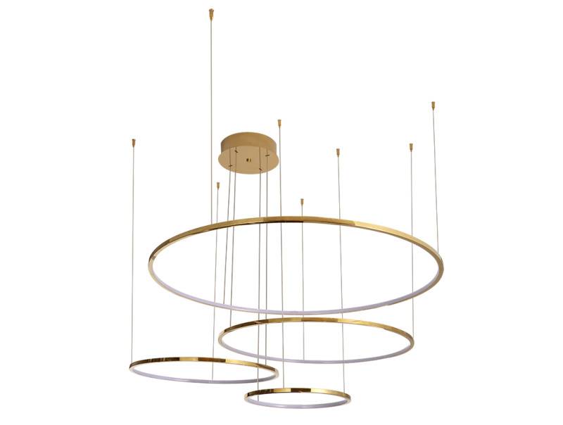 Каскадная люстра Newport 15104/S champagne gold