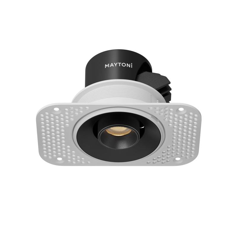 Встраиваемый светильник Maytoni DL127-8W3K-TRS-B