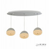 Каскадная люстра iLedex WLD8885-3A WH