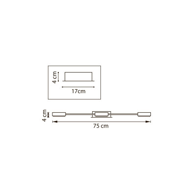 Накладной светильник Lightstar 740077