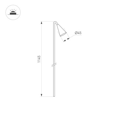 Садово-парковый светильник Arlight 050690