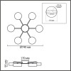 Накладная люстра LUMION 8236/7CL