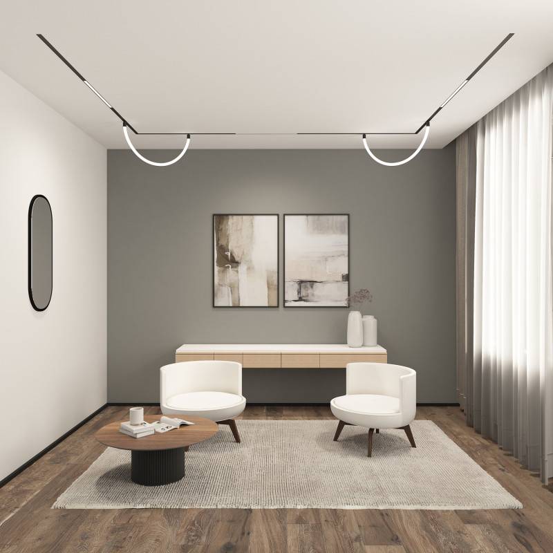 Светильник на шине Denkirs DK8060-BK