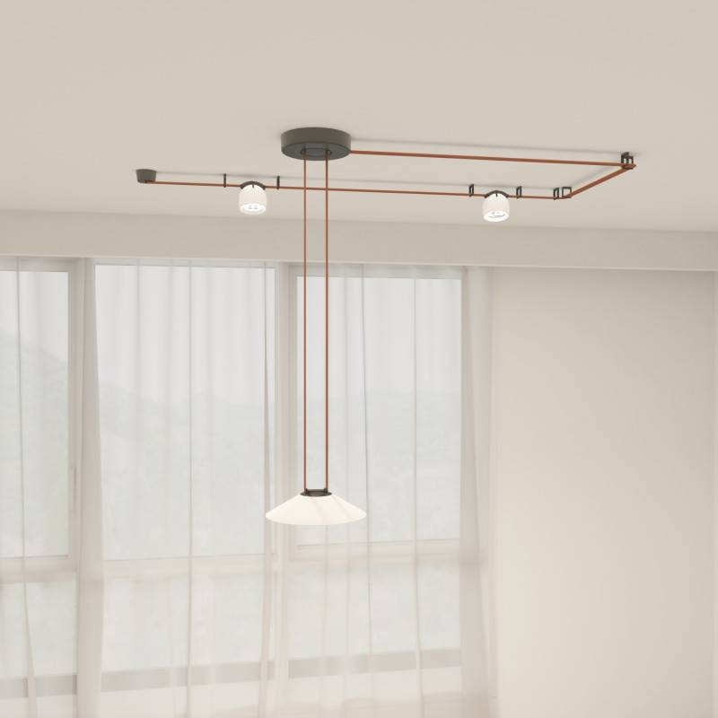 Светильник на шине Denkirs DK5564-WH+BK