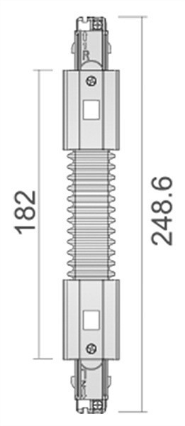 Соединитель гибкий для треков Deko-Light D Line 710039