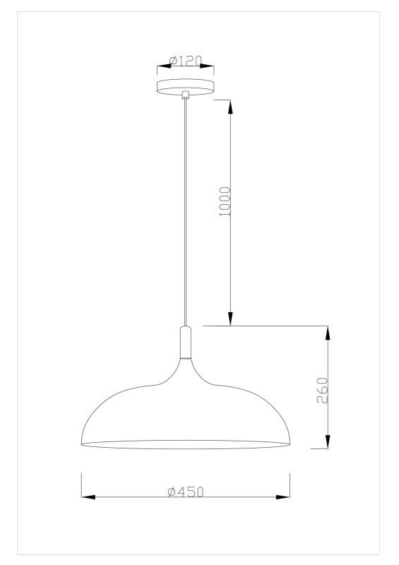 Подвесной светильник Moderli V1330-P