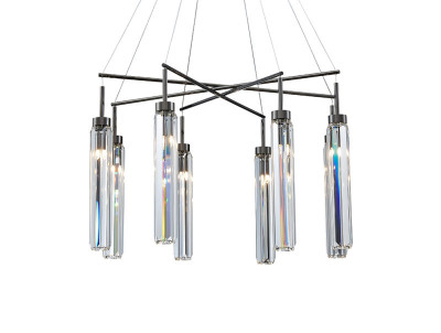 Подвесная люстра Newport 4524+4/S black glossy