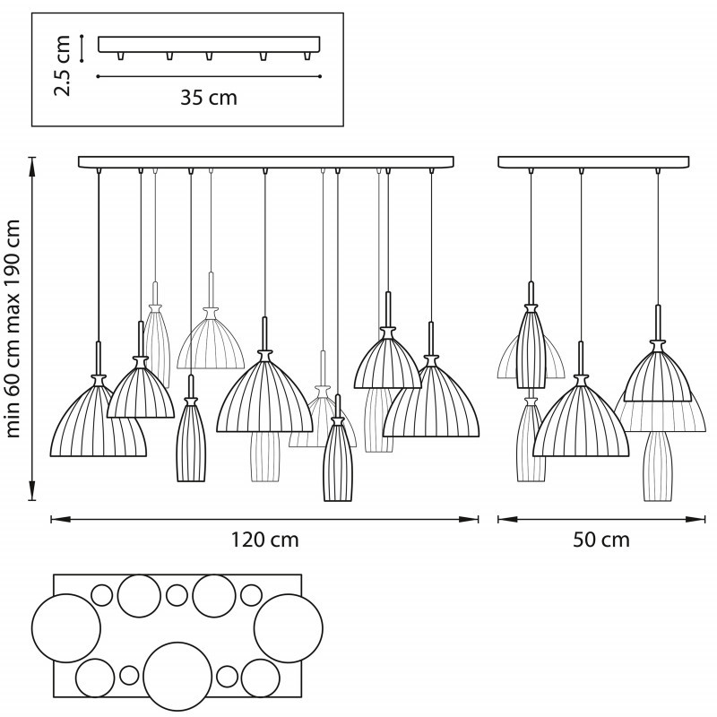 Подвесная люстра Lightstar 810220