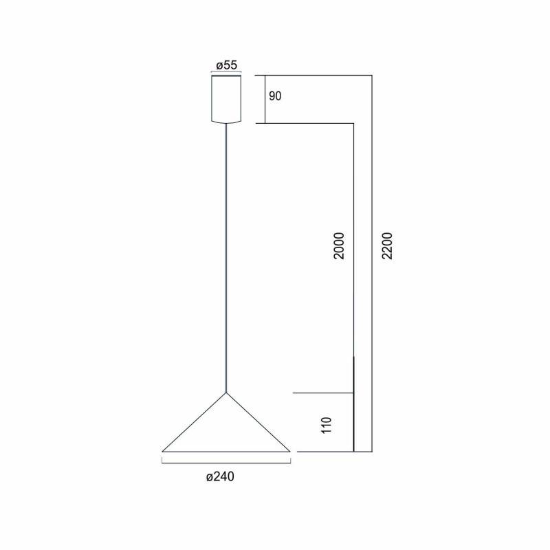 Подвесной светильник Mantra 9453