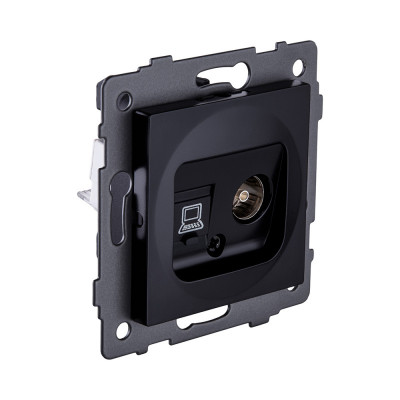 Розетка KOLLINGER REA-012BK