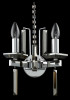Бра Crystal Lux MARRON AP2 CHROME