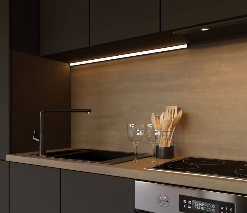 Профиль Elektrostandard LL-2-ALP008 Угловой алюминиевый профиль черный/бел