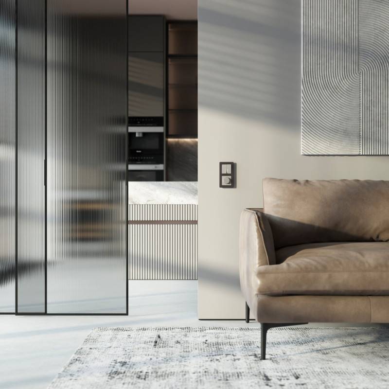 Выключатель Werkel W1222104 дымчатый