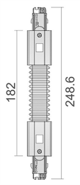 Соединитель гибкий для треков Deko-Light D Line 710040
