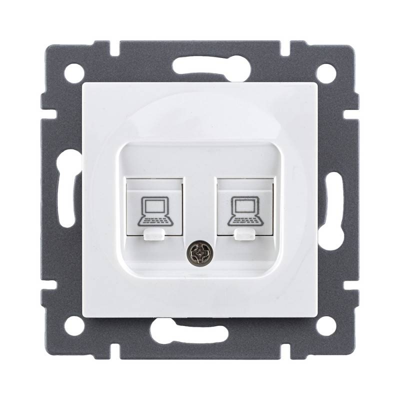 Розетка KOLLINGER REA-019WH