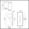 Подсветка ступеней лестницы Odeon Light 7055/3WL