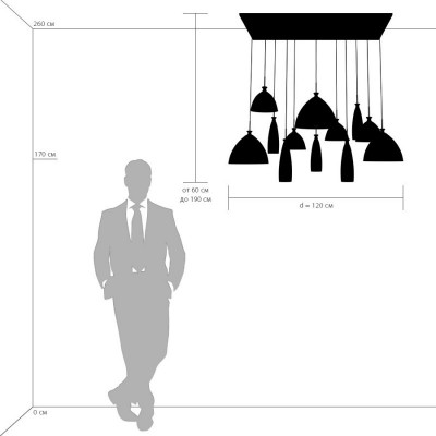 Подвесная люстра Lightstar 810223