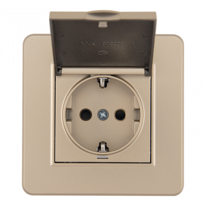 Розетка Arte Milano SET16-1-41-1 shampan