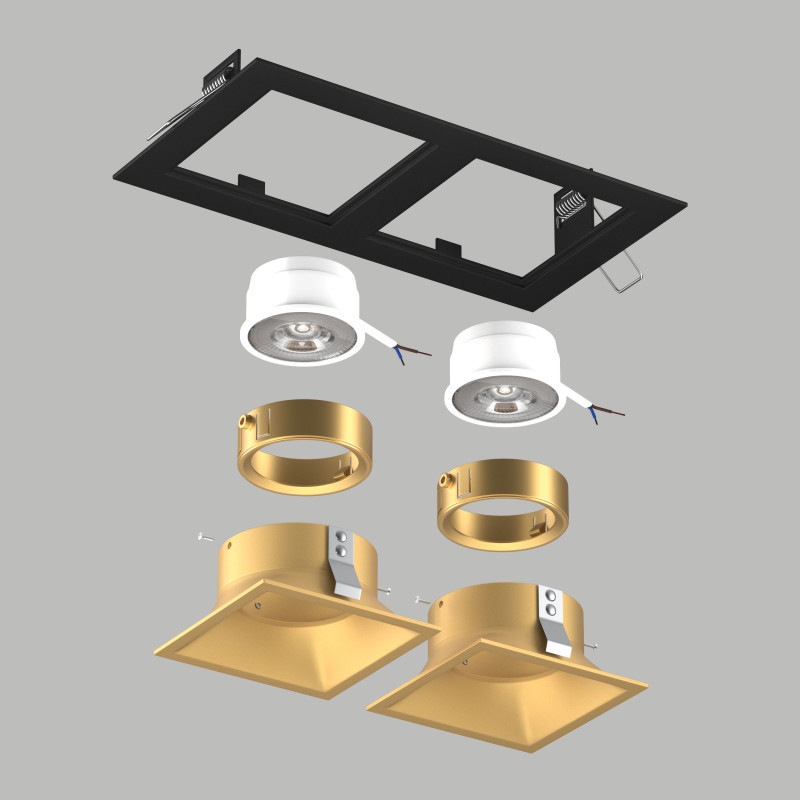 Встраиваемый светильник Lightstar D5270303GMOD