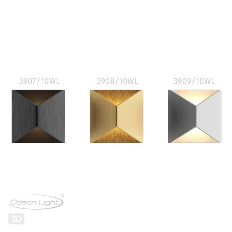 Светильник настенный Odeon Light 3907/10WL