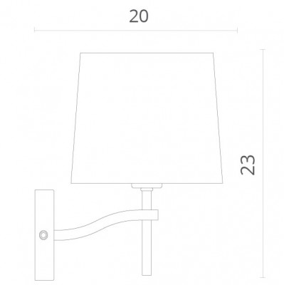 Бра Divinare 1341/02 AP-1