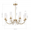 Люстра на штанге ST-Luce SL1400.303.08
