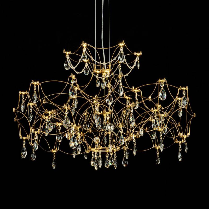 Подвесная люстра MODELUX ML.7815.750P GD