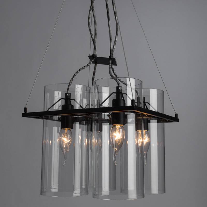 Подвесная люстра ARTE Lamp A8586SP-4BK