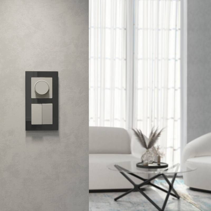 Выключатель Werkel W1222004 дымчатый