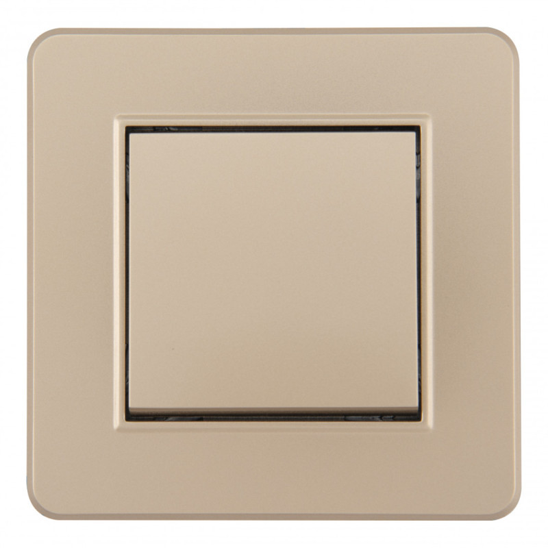 Выключатель Arte Milano SET16-1-30-1 shampan