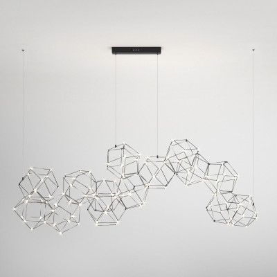 Подвесная люстра Eurosvet 90168/14 черный жемчуг