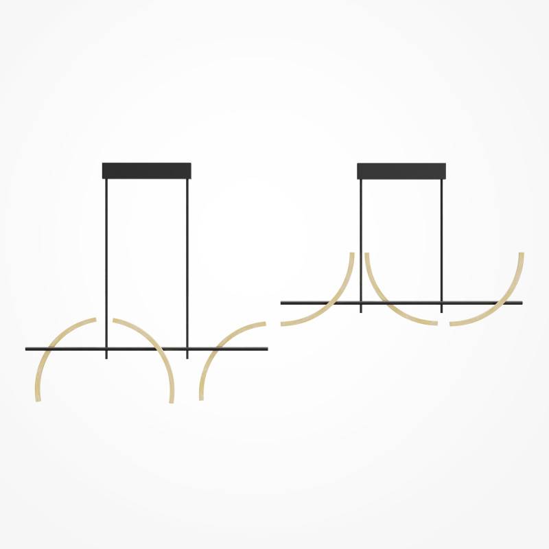 Подвесной светильник Maytoni MOD428PL-L20BK