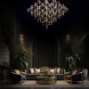Подвесная люстра LOFT IT 10259/1200 Gold Asfour