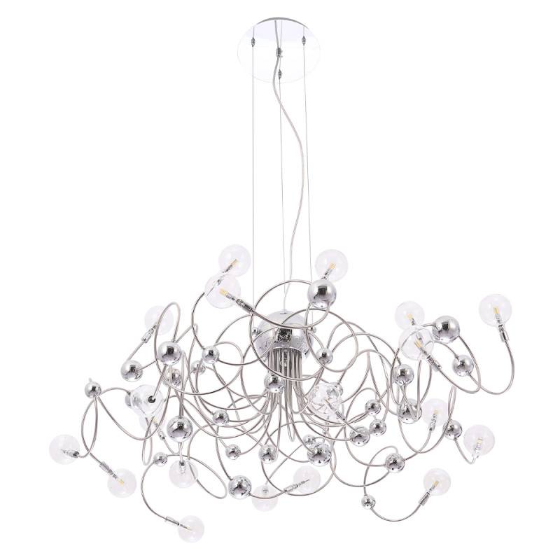 Подвесная люстра Crystal Lux MEDUSA SP20 CHROME