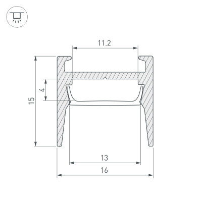 Профиль Arlight 029844