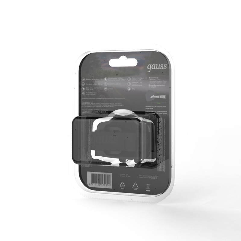 Фонарь Gauss GF308