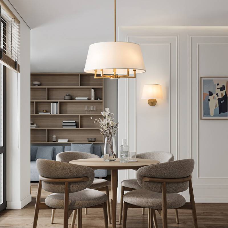 Люстра на штанге Freya FR2042CL-05BS