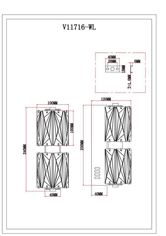 Бра Moderli V11716-WL