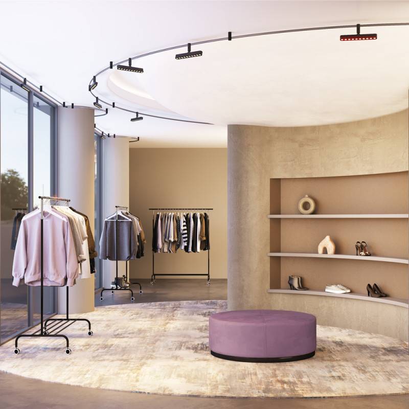 Светильник на шине Maytoni Technical TR203-1-10W3K-S-B