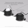Влагозащищенный светильник Denkirs DK3103-BK