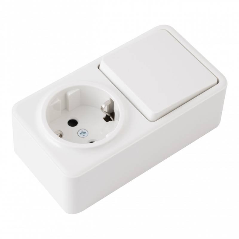 Розетка Arte Milano 310.52-1.white